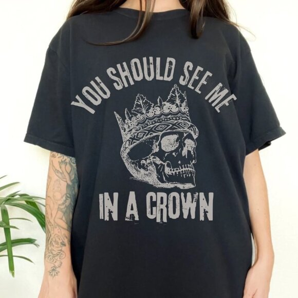 Billie Eilish Concert You Should See Me in a Crown T-shirt - Picture 1 of 1